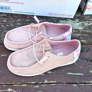 Women's Pink Slip-On Shoes